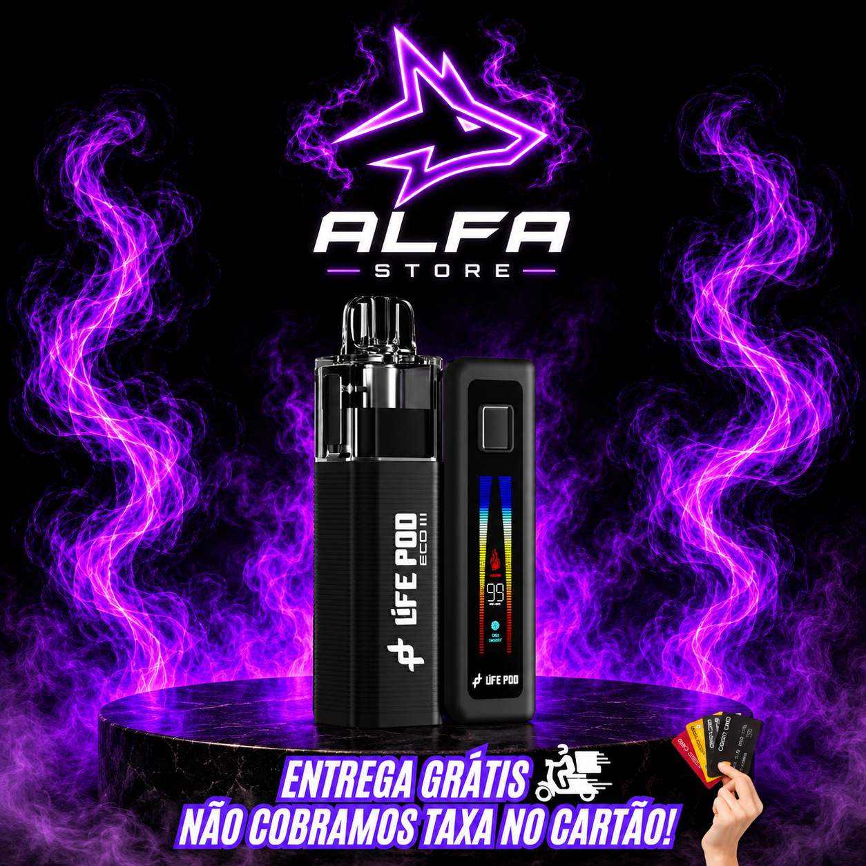 KIT LIFE POD RECARREGAVEL